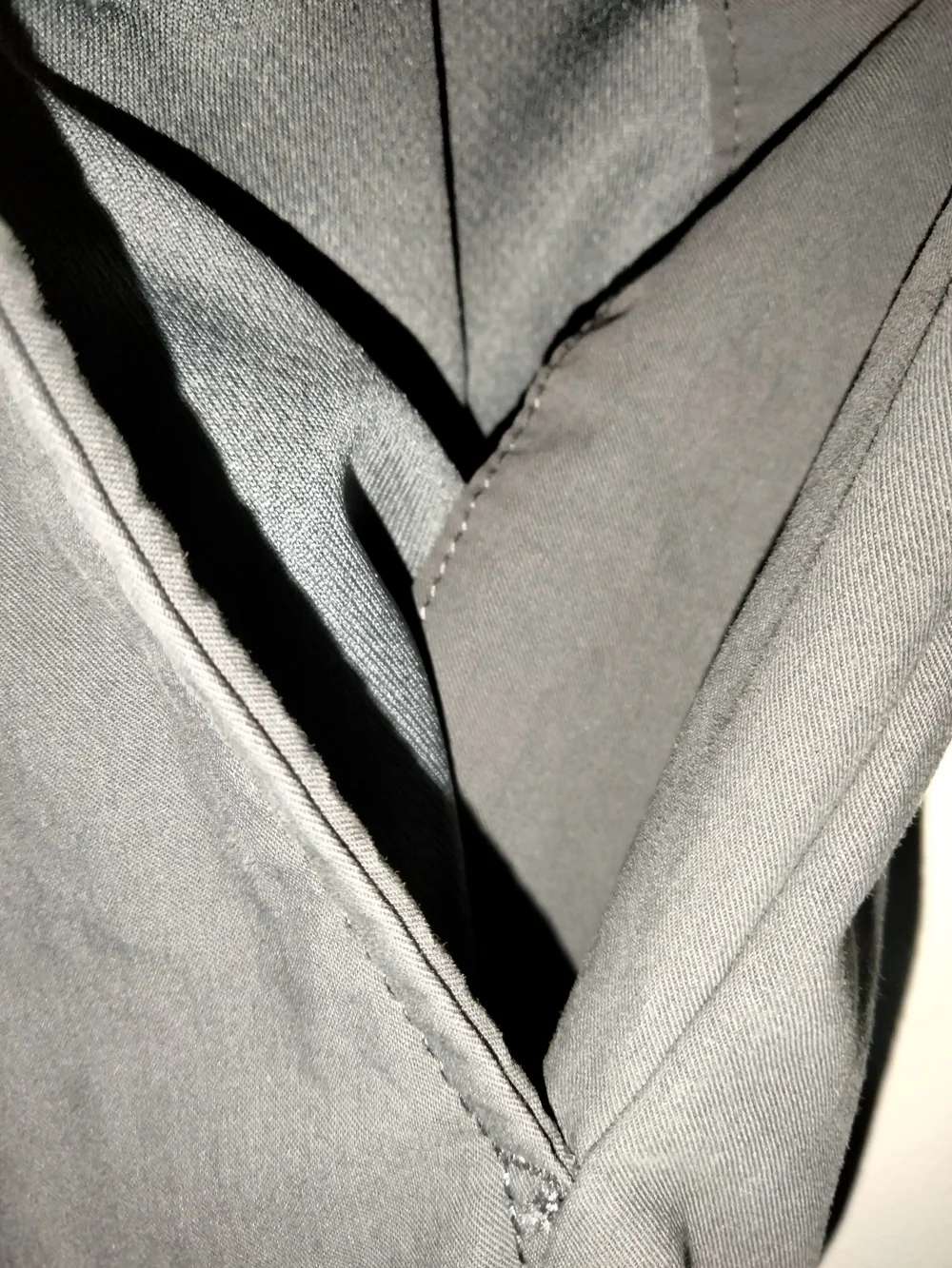 J. Crew Stretch (Sz 36) Men's Charcoal Gray Slip & Zip Pockets Slim Chino Pants